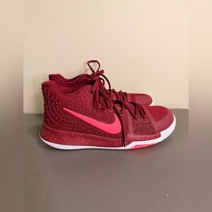 Youth Nike Kyrie 3 GS Hot Punch Basketball Shoes (Youth 6.5 = Women’s 8)